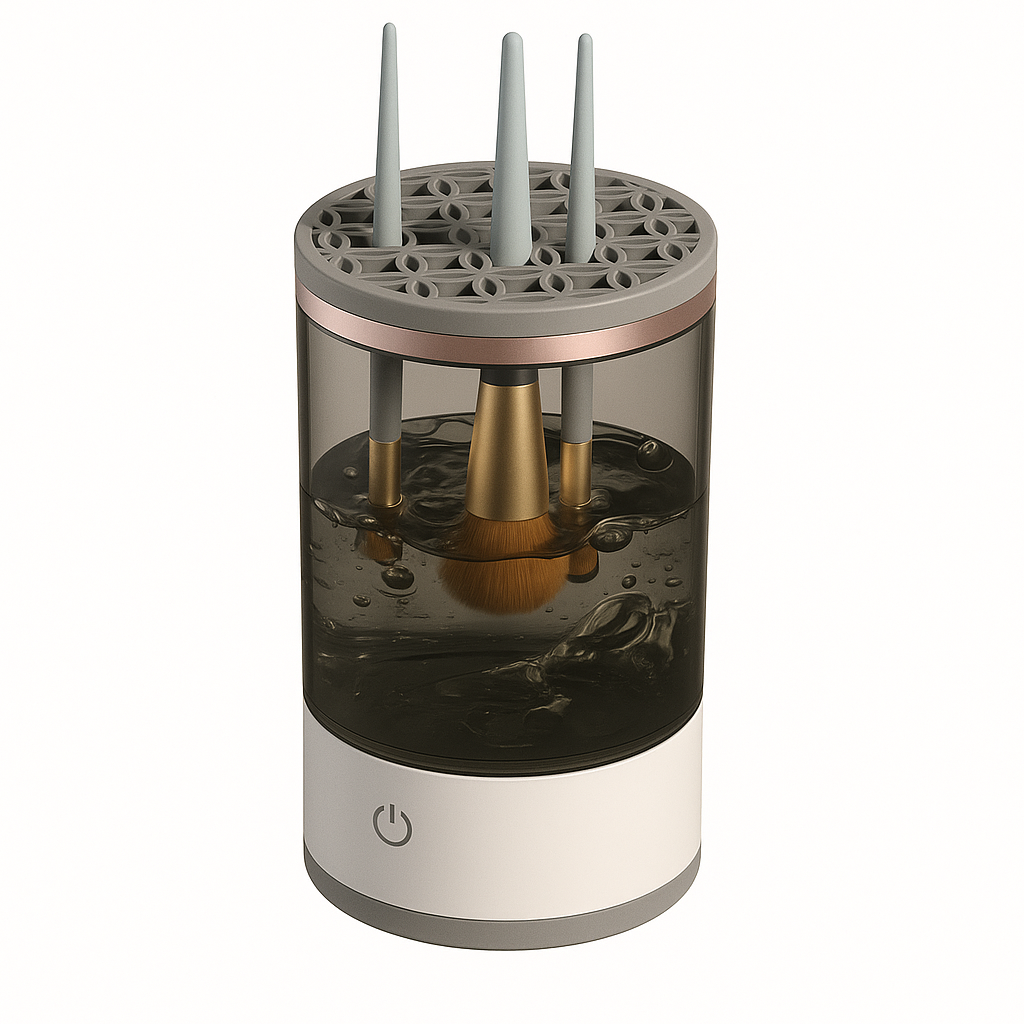 LuxeSpin Pro Makeup Brush Cleaner