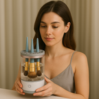 LuxeSpin Pro Makeup Brush Cleaner